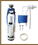 Арматура  д/бачка. (Псков) пластм.кноп. бок.подв. АБ 105.54.14.0(№9)