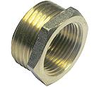 Футорка 3/8" - 1/2" латунь BX028
