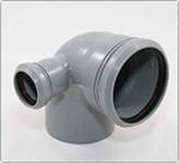 Отвод с выходом (левый) 110*90*50 (10010587L)