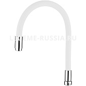 Излив д/к имп. L7503-3 белый силикон LEDEME