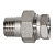 Американка 3/4" прямая латунь HJS033