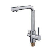 4055-3 Смеситель LEDEME д/к с выходом под фильтр для питьевой воды