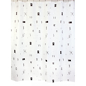 Шторы для в/к №53 полиэстер "ZALEL" 180*200 Арт YQL-2-1155