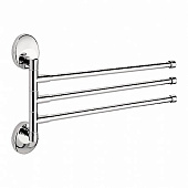 3313 Полотенцедержатель повор. 3-х рожк.