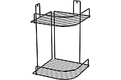 FOR-RUS001 Полка 2-я "Макс, черный" 22*22*35см