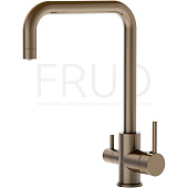 43054-4 Смеситель FRUD д/к с фильтром БРОНЗА