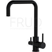 43054-7 Смеситель FRUD д/к с фильтром ЧЕРНЫЙ