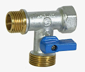 Кран д/стир.маш. шар. ZEGOR