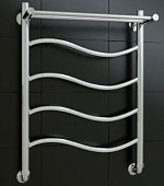 Водяной полотенцесушитель ЛНК с полкой 50х60х25 волна в плоскости (нр 1") СВ004923