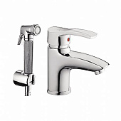 1264 Смеситель LEDEME д/р d.40 + шланг с лейкой  (Н З)