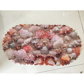 Коврик на липучках фотопринт. "Ракушки" BR-6936A