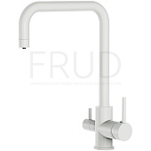 43054-8 Смеситель FRUD д/к с фильтром БЕЛЫЙ