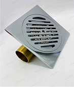 Трап угл. с сухим затвором 150*150мм VER15L