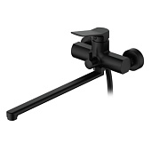 2285B Смеситель LEDEME для ванны ф35 (Цвет:Черный)