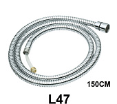 Шланг для душа L47 к смесителю с выдвижной лейкой 150см
