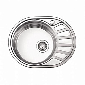 75745-L Мойка из нержавеющей стали врезная 45x57 см Ledeme L75745-L матовый (левая)(снят)