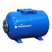Бак( гидроаккамулятор) для х/в гориз.-50л.(Синий) 1"  ГМ - 50 Г Аквабрайт