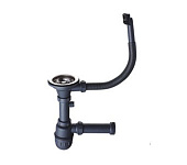 Сифон с больш. выпуском бок. перелив. FRAP FA101