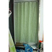 Шторы для в/к №34 100% полиэстер эконом 170*200 YQL 1179 green 