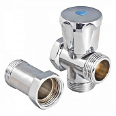 Вентиль-тройник бытовой с удлинителем 3/4*3/4*3/4  BL5842