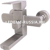 73233 Смеситель д/в короткий нос LEDEME (Нержавеющая сталь)