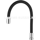 Излив д/к имп. L7503-2 черный силикон LEDEME