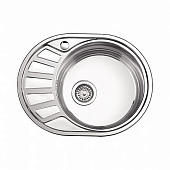 75745-R Мойка из нержавеющей стали врезная 45x57 см Ledeme L75745-R матовый (прав)(снят)