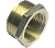 Футорка 1/2" - 1/4" латунь BX029