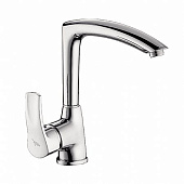 4064 Смеситель LEDEME д/к d.40 бок. ручка ЛЮКС  (Н З)