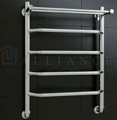 Водяной полотенцесушитель ЛНК с полкой 50х80х25 ломаные ( нр1") СВ002173