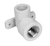 Угольник комб.  вн. р.25*1/2 с креплением серый PA28012PG