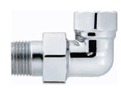 Американка 1" угловая ХРОМ (К30-HJL044)