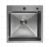 K34550BD Кухонная мойка премиум PVD графит GERHANS  450*500*220