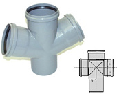 Крестовина одноплоскостная 110/110/110/45* (805545)