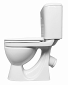 Компакт Формат Стандарт Белый S1 косой слив