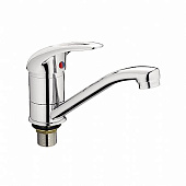 4902-В Смеситель LEDEME д/к d.40 гайка (ЦИНК)