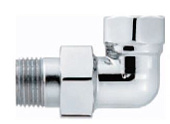 Американка 1" угловая ХРОМ (К30-HJL044)