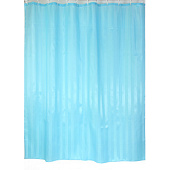 Шторы для в/к №11 полиэстер "ZALEL" 180*200 Арт YQL-6 Light_BLUE 