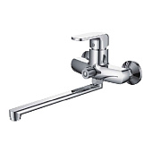 2244 Смеситель LEDEME д/в d.35 дивеатр в корпусе (цинк)