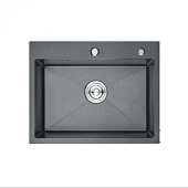 K36045B Кухонная мойка премиум PVD ГРАФИТ GERHANS 600 х 450 х 220 мм