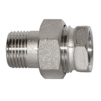 Американка 1 1/2" прямая латунь HJS066
