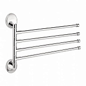 3314 Полотенцедержатель повор. 4-х рожк.