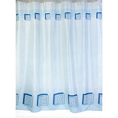 Шторы для в/к №41 полиэстер "ZALEL" 180*200 Арт 01336 blue
