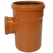 Тройник 110*50*90 (Рыжий) ECO