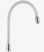 Излив д/к имп. L7506-3 белый силикон LEDEME